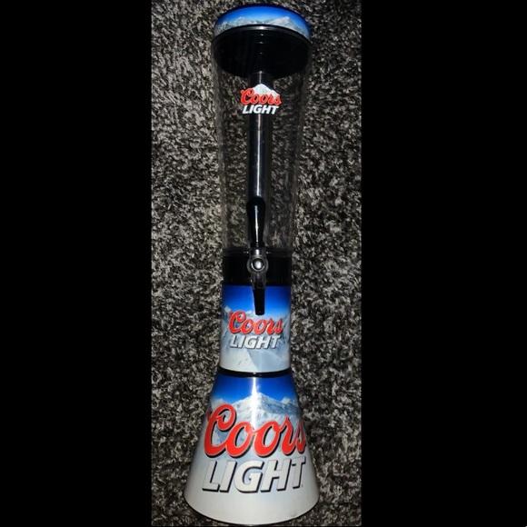 100 Ounce Coors Light Beer Tower - Picture 2 of 2